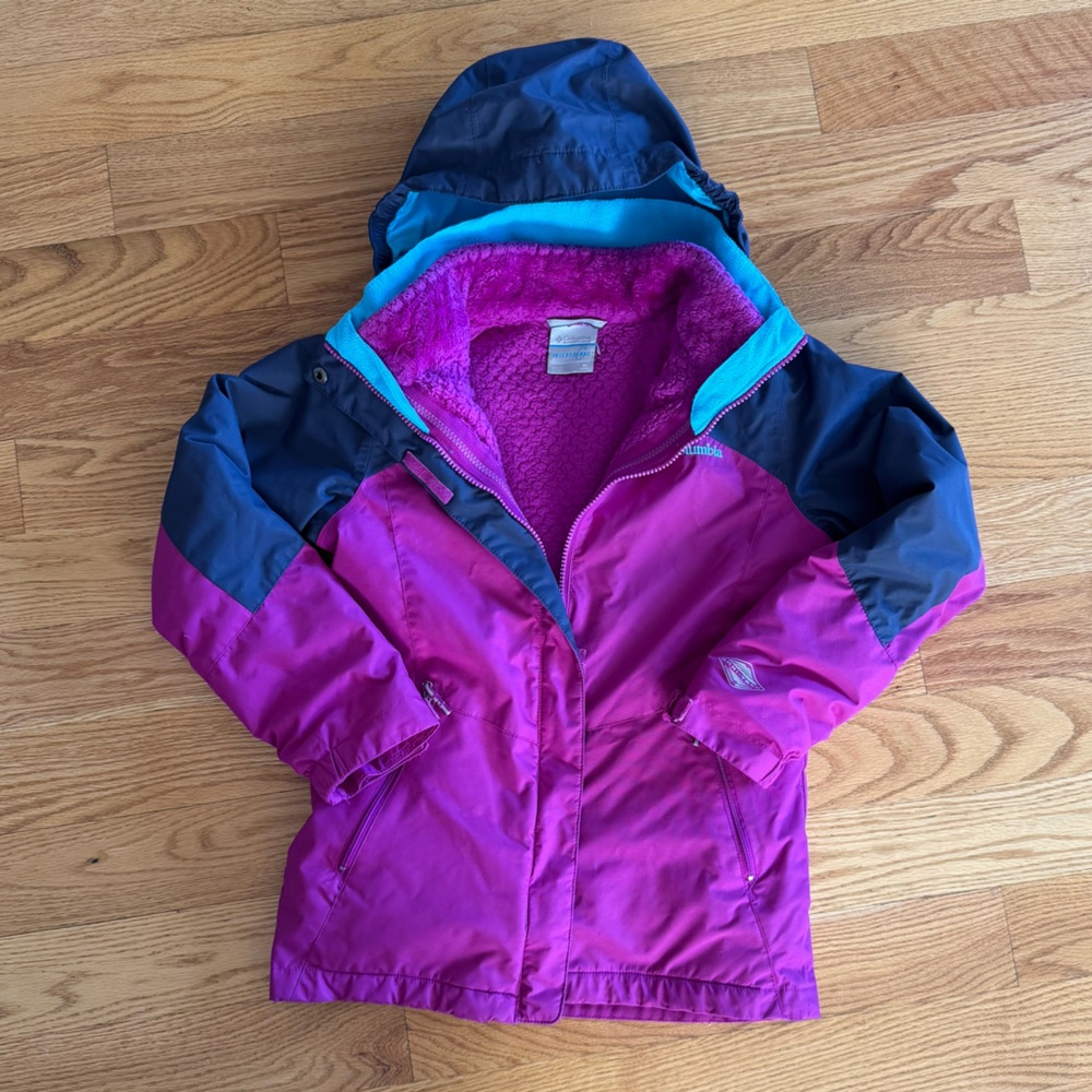 Columbia 3 in 1 Coat with Omni-Heat Technology